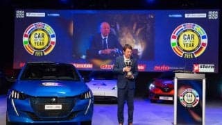 プジョー 208 新型、欧州カーオブザイヤー2020を受賞…上位3車種はEVに