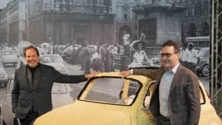 実物大フィアット 500 を18万個のレゴブロックで…1960年の映画『甘い生活』を再現