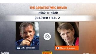 WRC.com「最も偉大なWRCドライバー決定戦」準々決勝 カンクネン対グロンホルムの投票を受付中