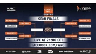eSports WRC シュートアウト、セミファイナル進出の4人が決定