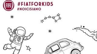 フィアット 500 ぬり絵第2弾、「アポロ13号」のミッション50周年を記念