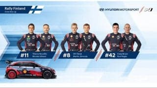 ヒュンダイ、WRCフィンランドのドライバーラインナップを発表