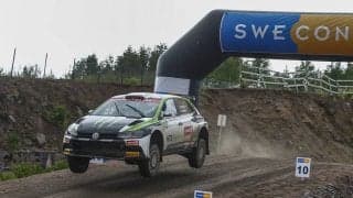 スウェーデン国内でラリーイベント開催、オリバーとパニラのソルベルグ親子が優勝