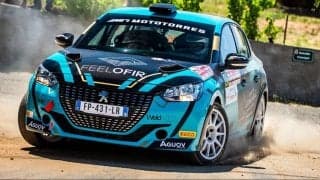 プジョー208ラリー4、デビュー戦で2WD部門優勝