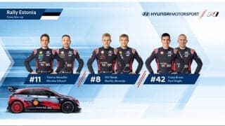 ヒュンダイ、WRCエストニアにタナック、ヌービル、ブリーンの3台で臨む