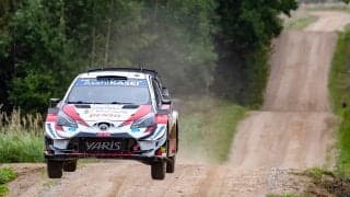 WRCエストニア：クレバーな戦いを続けたオジエが総合3位につけ、4台のヤリスWRCがトップ6に入る
