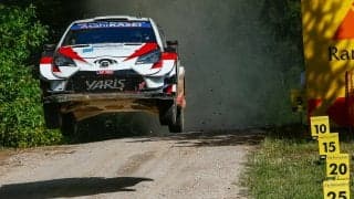 WRCエストニア：勝田貴元、完走を逃すも一時総合5番手と速さを示す