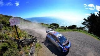 WRCニュージーランドで使用予定だったSSのラリーにパッドンが参戦