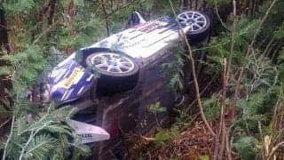 ERCファフェ：国際デビューのアルピーヌA110 RGTのメレガリはSS6でコースオフ