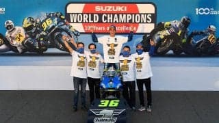 モトＧＰクラスでスズキのジョアン・ミルがワールドチャンピオンに「人生の全てを懸けて戦ってきた。本当に信じられない。」