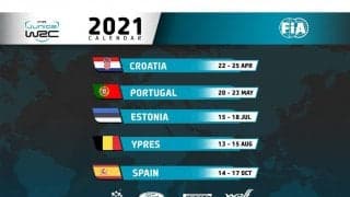 JWRCが全5戦のカレンダーを発表、4月のクロアチアで開幕