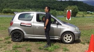 奴田原文雄主宰の「NUTAHARAラリースクール」が6月4日に蘭越町で開催