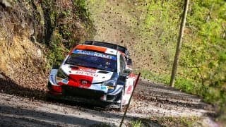 WRCクロアチア：2日目を終えトヨタのオジエが首位。勝田は2度のベストタイム