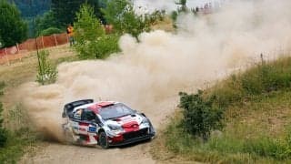 WRCエストニア：競技2日目を終えてロバンペラが総合首位、勝田はバリットの負傷でリタイアを決断