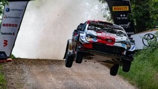 WRCエストニア：6度のSSベストタイムでロバンペラが首位快走