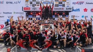 WRCエストニア：豊田章男社長「やっとふたりに気持ちよく走ってもらえた」コメント全文