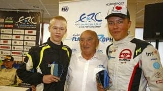 ERCもWRC初優勝のカッレ・ロバンペラを祝福