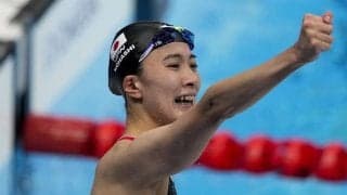 大橋悠依に「凄い。本当に驚き」　涙の金に海外記者称賛「支配的パフォーマンス」