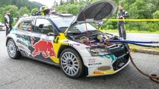 シュコダのフル電動ラリーカー『RE-X1クライゼル』が実戦デビュー