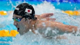 瀬戸大也、200m個メで予選16位でヒヤヒヤ通過　2種目敗退の崖っぷち、萩野公介も通過