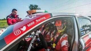ERCズリン：MRFタイヤで初参戦のヤリ・フッツネンがテストを終了