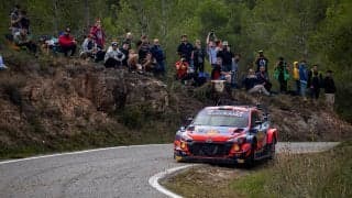 WRCスペイン：競技2日目もヒュンダイのヌービルが首位堅持。トヨタの2台が追う展開