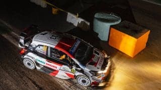 WRCモンツァ：タイトル決定戦の最終戦、初日はエバンスが首位