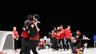 世界大会で初優勝！ パリ切符を手にしたゴールボール男子日本代表コメント速報