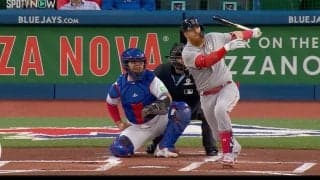 吉田正尚同僚・ターナー、クレメンテDAYで躍動！三塁線をぶち破る弾丸ツーベース　背番号21着用→気持ちで放った一打