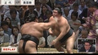 大関が強烈張り手の荒っぽい取り口で“墓穴”　連勝5でストップ　元若乃花「張るだけで攻めてない。足も止まっている」「ぶち当たって中に入っていかないと」指摘