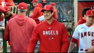 大谷翔平、IL入りも久々に“ベンチ入り” 水原通訳と談笑する姿に現地中継も注目