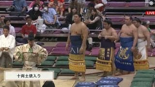 十両とは思えない大歓声 怪物・大の里の土俵入りに「拍手の差が激しいw」驚きの声