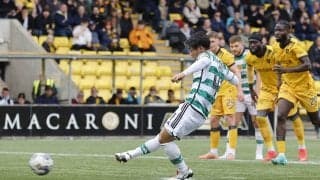 「あっぶな」旗手怜央ヒヤヒヤ弾！GK正面に蹴り込みあわやPKストップもシュートの勢いですり抜け今季初ゴール　PK獲得から完全無表情で決めきった一部始終