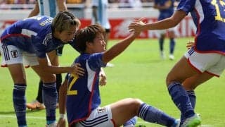 「岡崎慎司かよ！」「ドンピシャすぎる」 ピンポイントクロスに飛び込んだ高橋はな、豪快すぎる“低空ダイビングヘッド”を叩き込んだ瞬間