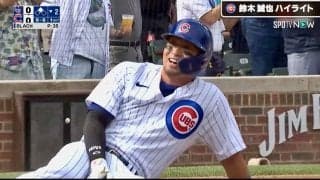 月間MVPも「ワンチャンあるよ」 鈴木誠也、今月9度目マルチ安打&2得点の貢献に「日本最高の右打者」賞賛止まず