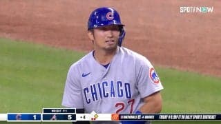 鈴木誠也 “執念の内野安打”に「誠也よう走った」「こっからや誠也！」 負けられない一戦でチーム初安打に反響