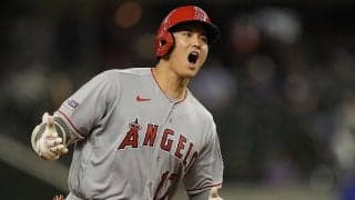 大谷翔平、MLBでアジア人史上初・本塁打王の快挙！シーズン44本塁打 右肘、脇腹負傷で約1カ月離脱も独走逃げ切り