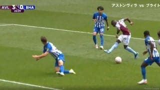 三笘薫、ゴール前で足を止めなすすべなく… 相手に寄せ切れず目の前で3点目を献上　ブライトン守備陣が崩壊した悪夢の12分間