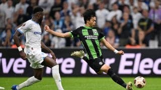 先発フル出場の三笘薫、ヨーロッパリーグで初アシスト！地元メディアは「前半は無名だったが、後半に調子を上げた」