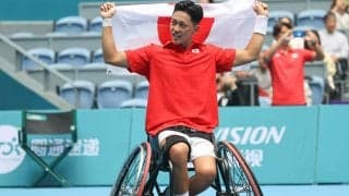 【アジアパラ】車いすテニスは小田凱人が初、上地結衣が４度目のパラリンピック出場内定
