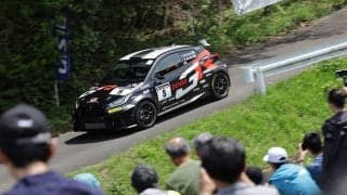 全日本ラリー唐津：TGR‐WRJの眞貝知志が進化型GRヤリスの外装を採り入れたマシンで6位フィニッシュ