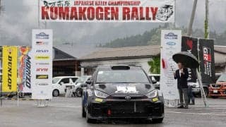 全日本ラリー久万高原：初日、全SS制覇の勝田が田口に大差をつけてトップを快走