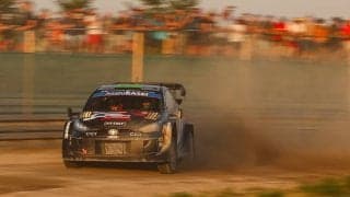 WRCポーランド：SS1を終えて、トヨタはエルフィン・エバンスが3番手、勝田貴元が4番手