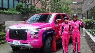 竹岡圭が三菱自動車工業とTOYO TIREのサポートを受けXCRスプリントカップ北海道に参戦