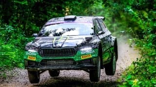 WRCラトビアの「FORUM8 WRC2 Most Stage Wins Award」はオリバー・ソルベルグ／エリオット・エドモンソン組が受賞