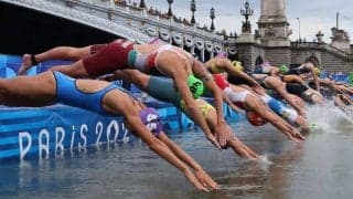 “汚染のセーヌ川”で泳いだ女子選手が大腸菌感染で入院か ベルギーがトライアスロン混合リレー棄権「影響は大いにある」【パリ五輪】