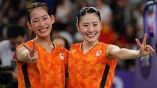 パリ五輪で注目のシダマツペアの「今1番したいこと」に話題沸騰！「いくらでも」「カワイイがすぎる！」【パリ五輪】