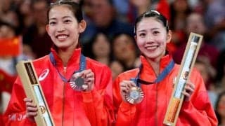 銅メダルのシダマツペアが“凱旋後”にしたいこと「体調を崩しちゃいけないと思って…」志田千陽の回答は？【パリ五輪】