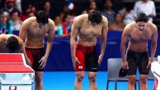 メダル獲得数わずか「1」で悲観 日本競泳の低迷を米専門誌が辛辣評価「強力な武器が今の日本にはない」【パリ五輪】