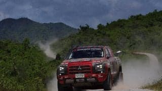 AXCR2024：レグ2でチーム三菱ラリーアートの田口勝彦が4番手に浮上